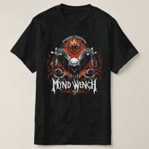 Camiseta Banda De Rock Pesado De Vestuário Do Concerte Term