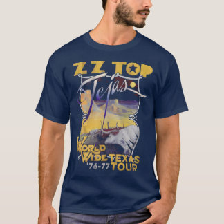 Camiseta Banda de Rock Vintage ZZop Sharp Dressed Simple Ma