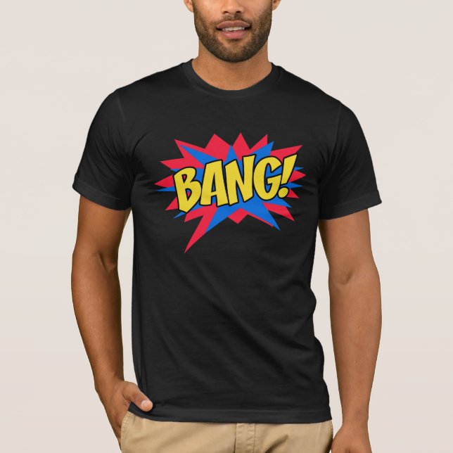 Camiseta Banda desenhada BANG (Frente)