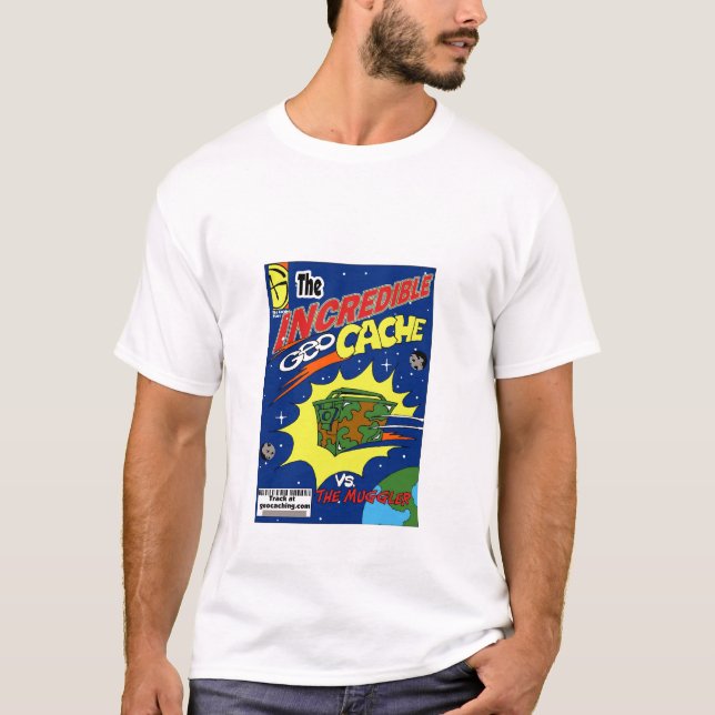 Camiseta Banda desenhada de Goecache (Frente)