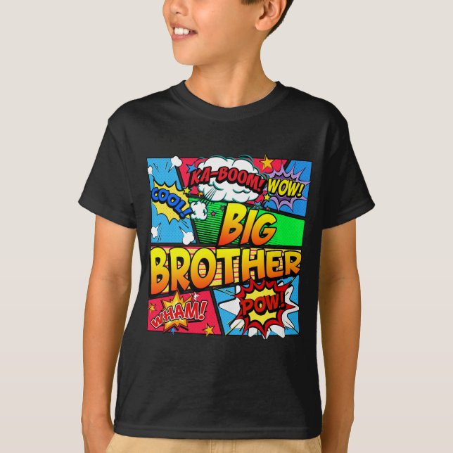 Camiseta Banda desenhada do big brother (Frente)
