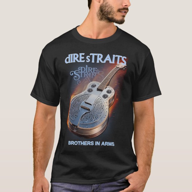 CAMISETA BANDA DIRE STRAITS (Frente)