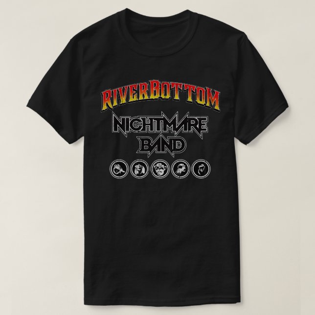 Camiseta Banda do Pesadelo Inferior (Frente do Design)