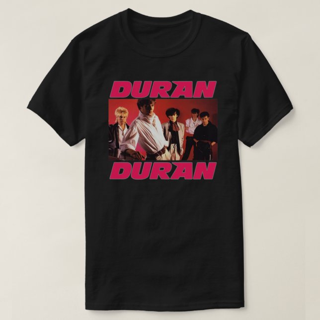 Camiseta Banda Duran Art Clássica T-Shirt (Frente do Design)