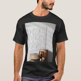 Camiseta Banda Elegant Behemoth gTrabalho de Linha Branco