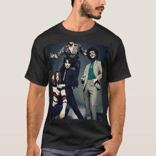 Camiseta banda escura americana