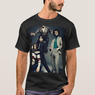 Camiseta banda escura americana