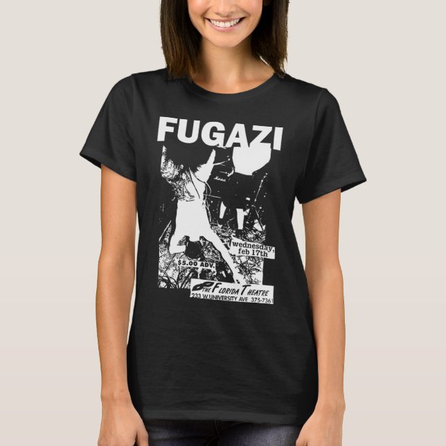 Camiseta Banda F.U.G.A.Z.I (Frente)