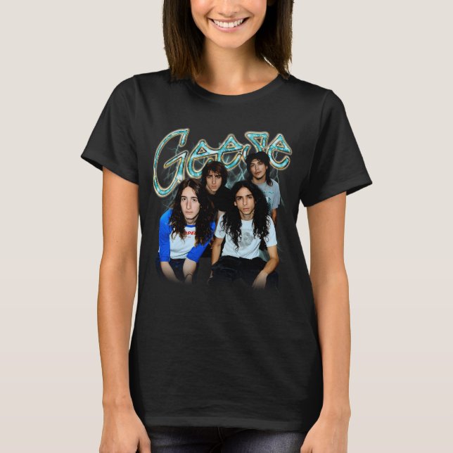 Camiseta Banda Indie Blue Glow (Frente)