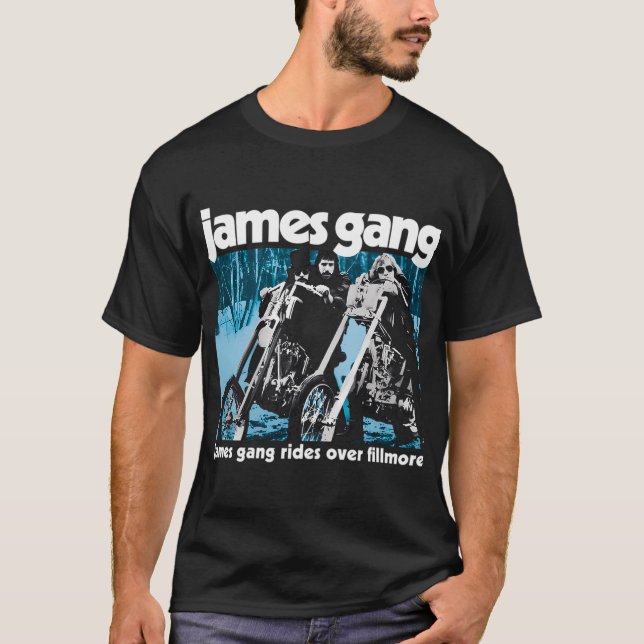 CAMISETA BANDA JAMES GANG (Frente)