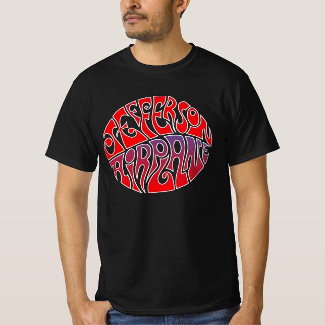 Camiseta banda Jefferson Airplane, produtos Jefferson Airpl (Frente)