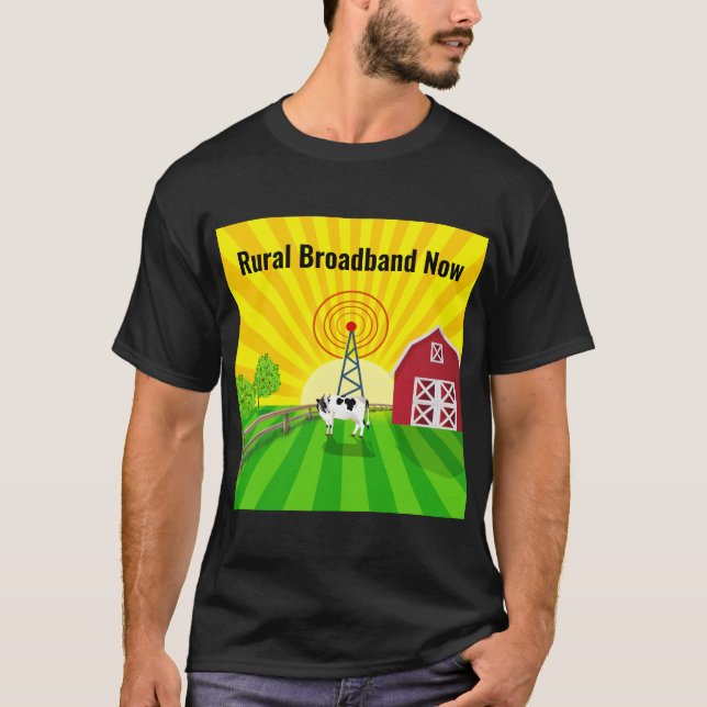 Camiseta Banda larga rural agora T-Shirt (Frente)