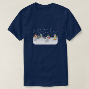 Camiseta Banda legal do boneco de neve