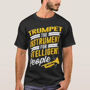 Camiseta Banda Marcial Engraçada Jazz Trompete Músico de Br