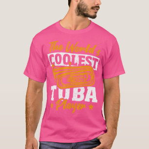 Camiseta Banda Marcial O Jogador Tuba Mais Legal Do Mundo