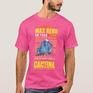 Camiseta Banda Max Rebo Em Tour - Mos Eisley Cantina