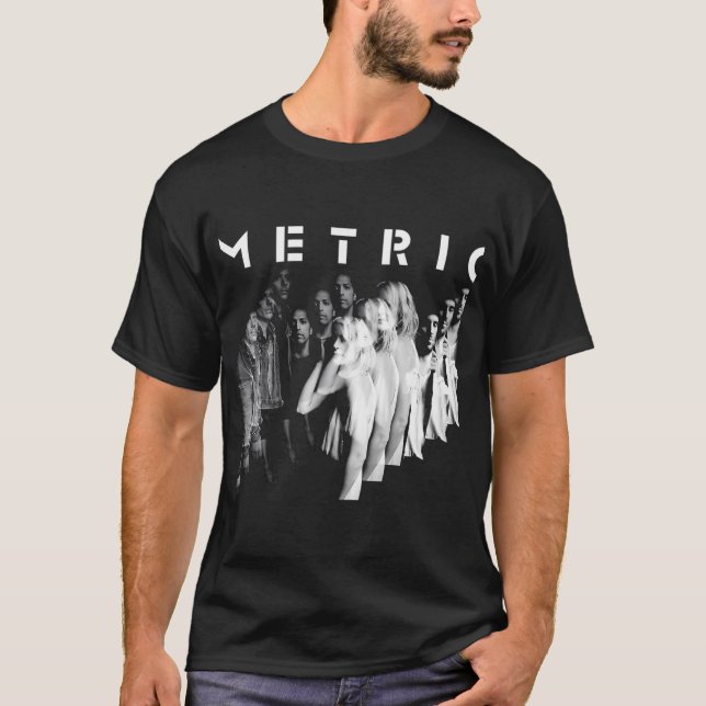 CAMISETA BANDA MÉTRICA     (4) (Frente)