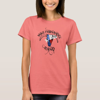 Camiseta Banda Mike Hernandez Logotipo Damas T-Shirt