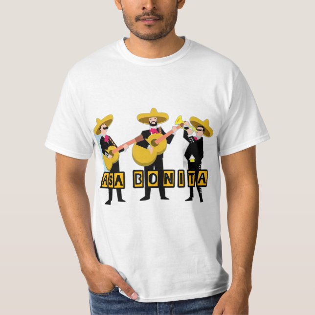 Camiseta banda musical casa Bonita (Frente)