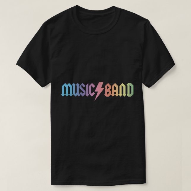 Camiseta banda musical Classic T-Shirt (Frente do Design)