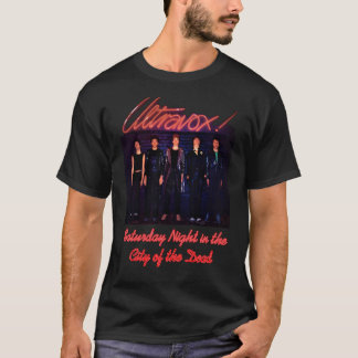 Camiseta Banda Retroativa Ultravox - Sábado à Noite -