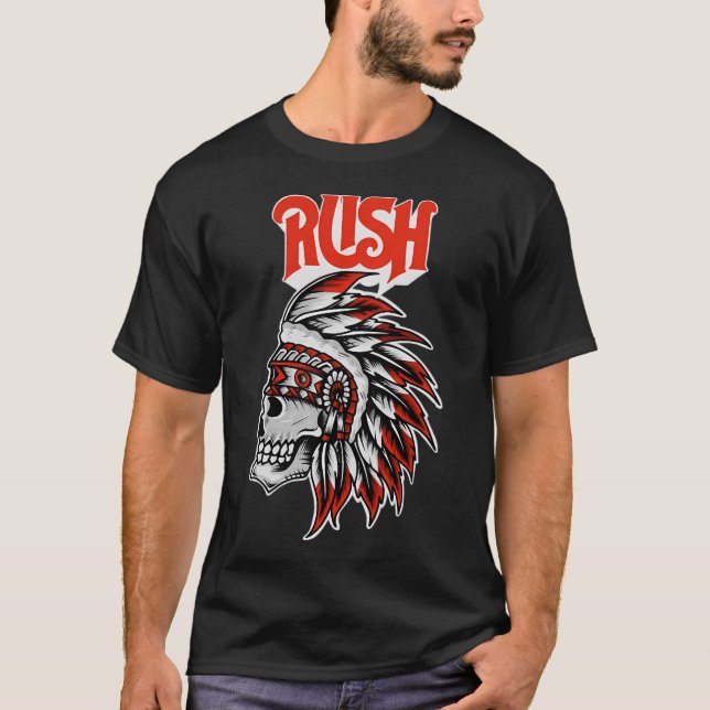Camiseta Banda Rush (Frente)