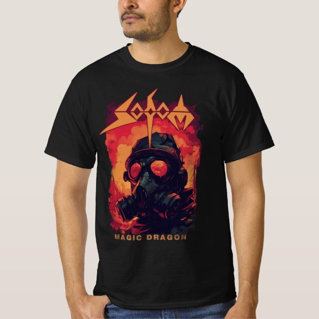 Camiseta banda Sodom Magic Dragon  (Frente)