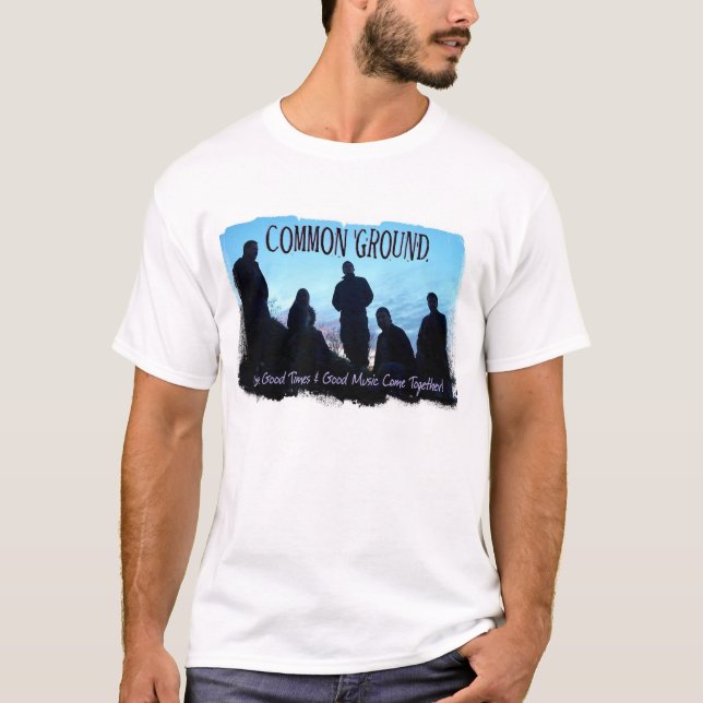 Camiseta Banda T do terreno comum (Frente)