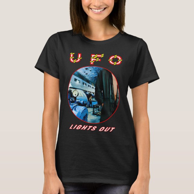 Camiseta Banda U.F.O Lights Out (Frente)