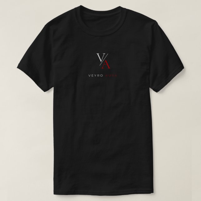 Camiseta banda Veyro Aura (Frente do Design)