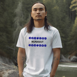 Camiseta Bandas Azuis Aloha de Nunavut