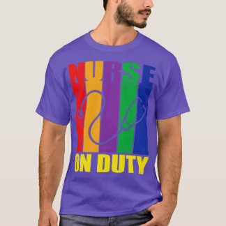 Camiseta Bandas De Retro Em Enfermeiros De Serviço