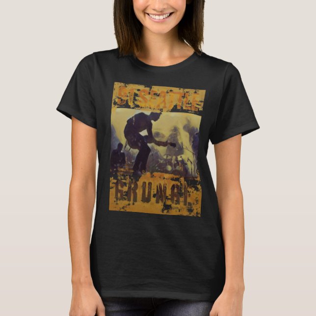 Camiseta bandas de Seattle Grunge de 1991 (Frente)