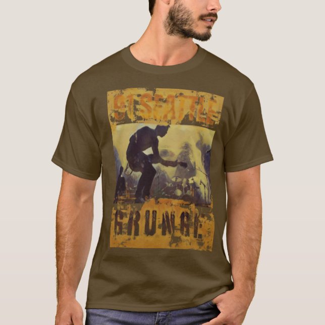 Camiseta bandas de Seattle Grunge de 1991 (Frente)