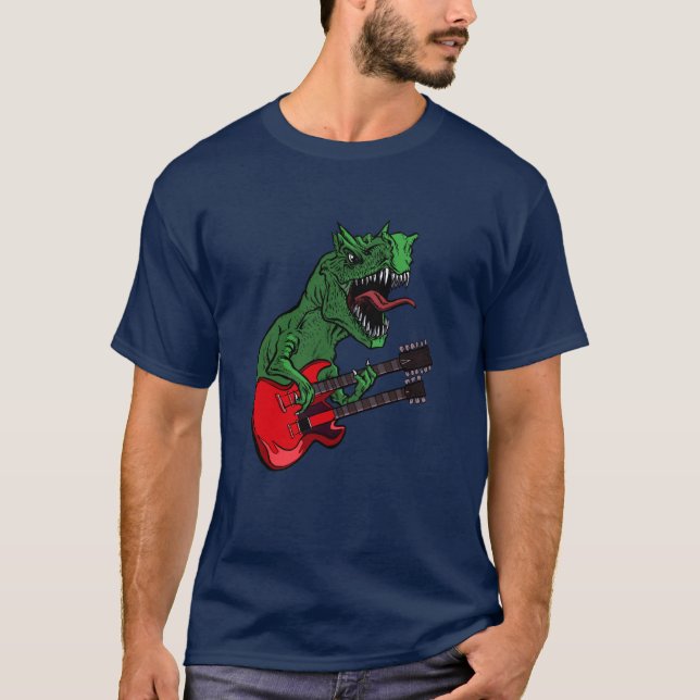 Camiseta Bandas do dinossauro (Frente)