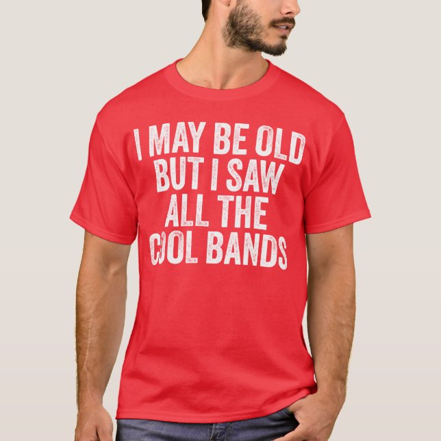 Camiseta Bandas Legais vintage (Frente)