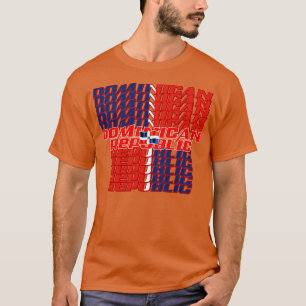 Camiseta Bandeira 2 da República Dominicana