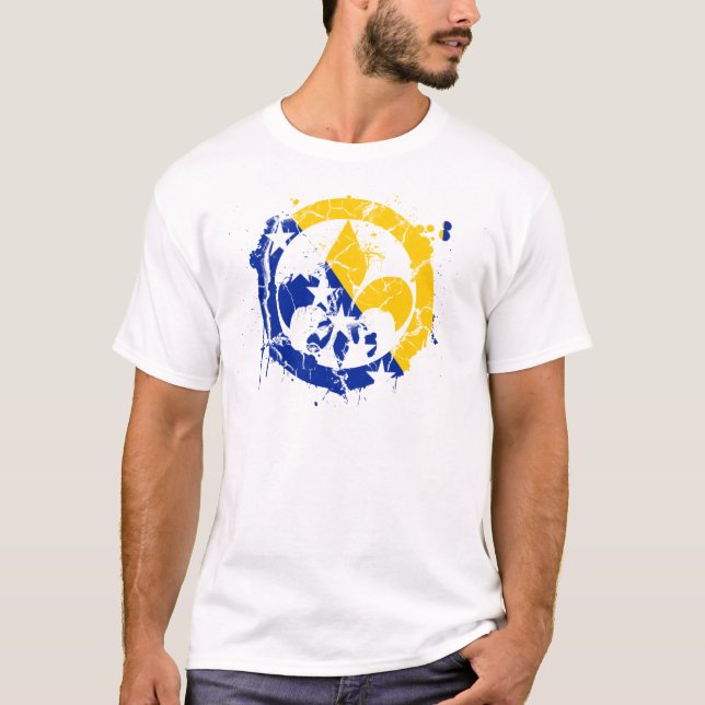 Camiseta Bandeira 2 de Fleur que aflige (Frente)