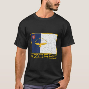 Camiseta Bandeira Açores Macaronésia Orgulho Azoreano