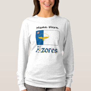 Camiseta Bandeira Açoriana Personalizada