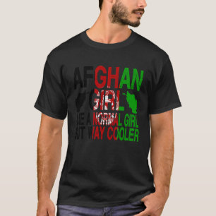 Camiseta Bandeira Afegã