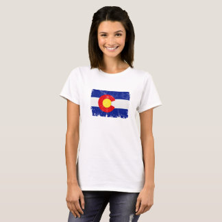 Camiseta Bandeira afligida de Colorado