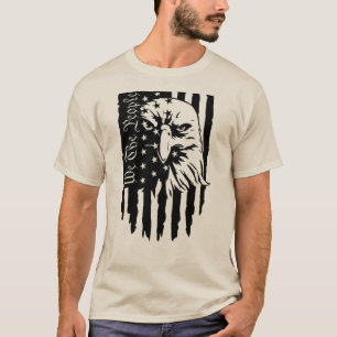Camiseta Bandeira Águia "Nós o Povo" Bandeira dos EUA