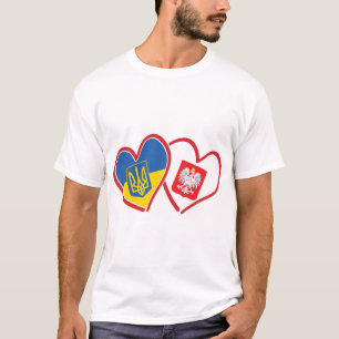 Camiseta Bandeira-Águia-Ucrânia-e-Polônia