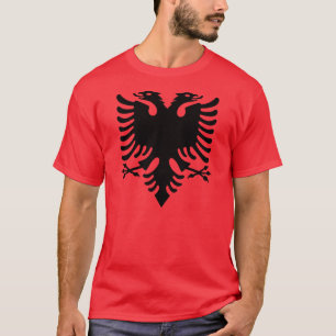 Camiseta Bandeira albanesa