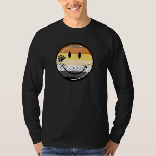 Camiseta Bandeira alegre feliz farpada engraçada do orgulh