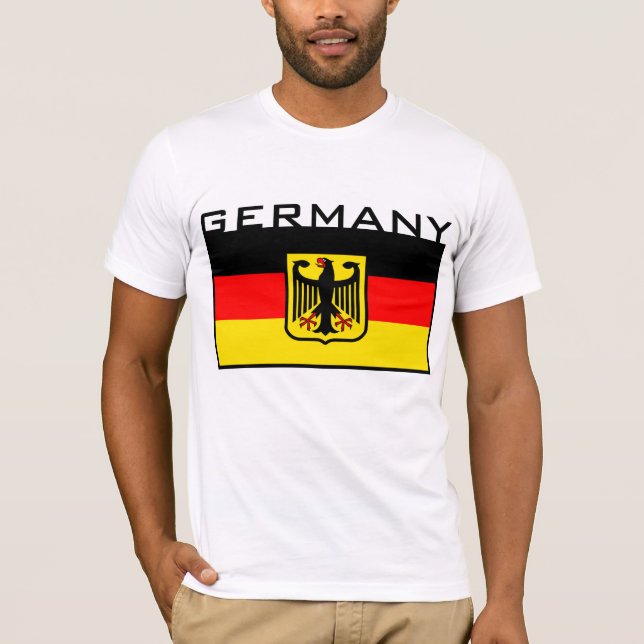 Camiseta Bandeira alemã (Frente)