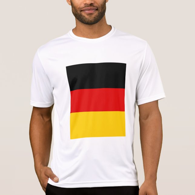 Camiseta bandeira alemã (Frente)