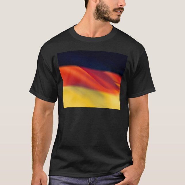 Camiseta Bandeira alemã (Frente)