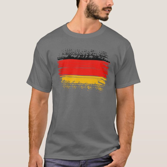 Camiseta bandeira alemã (Frente)